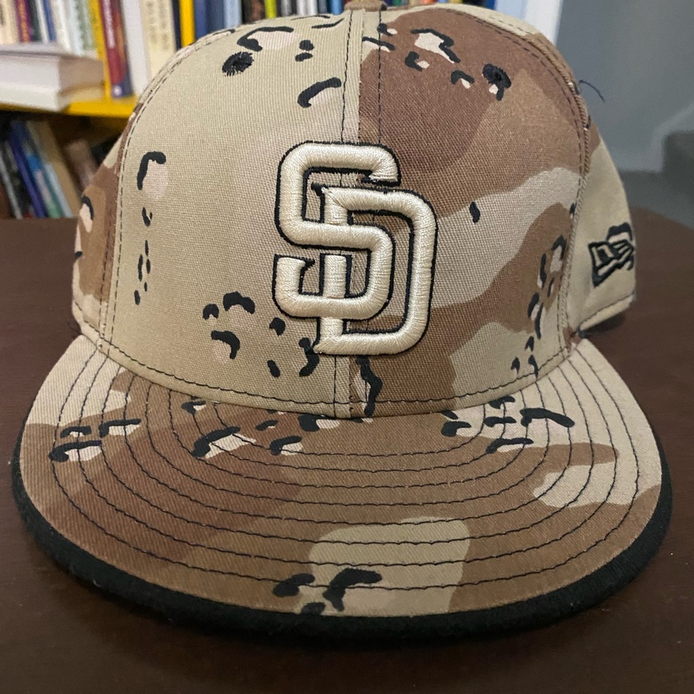 San Diego Padres New Era Camouflage SD fitted cap